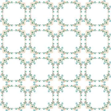 Seamless vector pattern. background texture in geometric ornamental style. Stock Illustration
