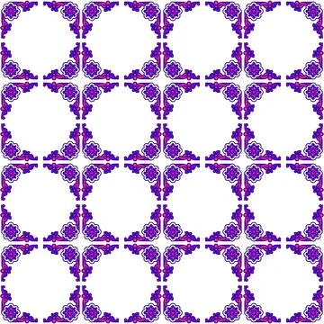 Seamless vector pattern. background texture in geometric ornamental style. Stock Illustration