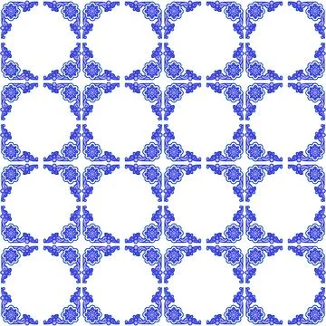 Seamless vector pattern. background texture in geometric ornamental style. Stock Illustration