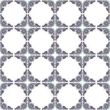 Seamless vector pattern. background texture in geometric ornamental style. Stock Illustration