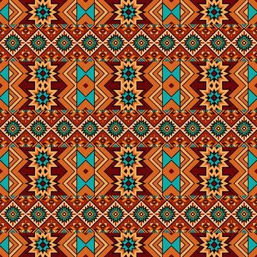 Seamless vector pattern. background texture in geometric ornamental style. Stock Illustration