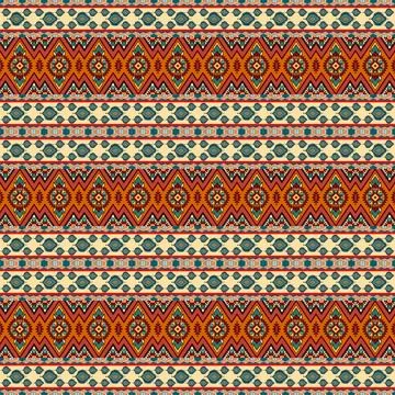 Seamless vector pattern. background texture in geometric ornamental style. Stock Illustration
