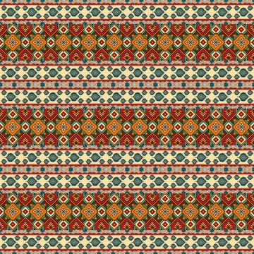 Seamless vector pattern. background texture in geometric ornamental style. Stock Illustration