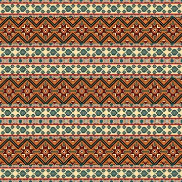 Seamless vector pattern. background texture in geometric ornamental style. Stock Illustration