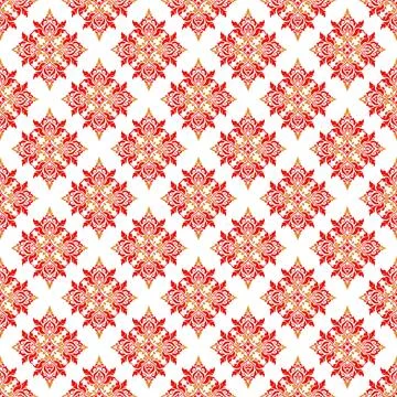 Seamless vector pattern. background texture in geometric ornamental style. Stock Illustration
