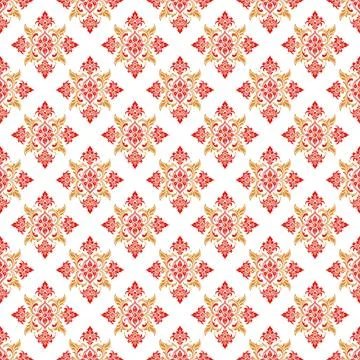 Seamless vector pattern. background texture in geometric ornamental style. Stock Illustration