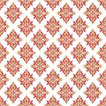 Seamless vector pattern. background texture in geometric ornamental style. Stock Illustration