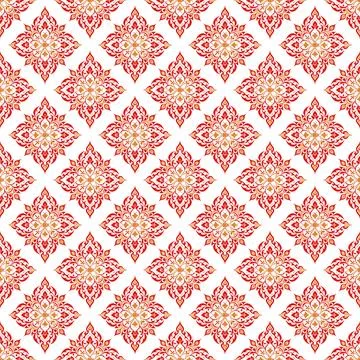 Seamless vector pattern. background texture in geometric ornamental style. Stock Illustration