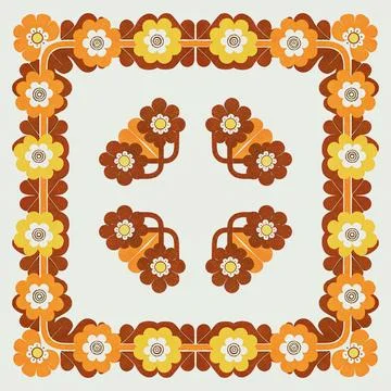 Seamless vector pattern. background texture in geometric ornamental style. Stock Illustration