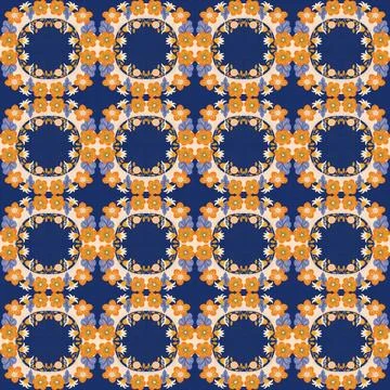 Seamless vector pattern. background texture in geometric ornamental style. Stock Illustration