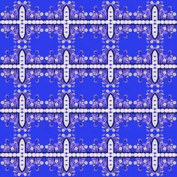 Seamless vector pattern. background texture in geometric ornamental style. Stock Illustration