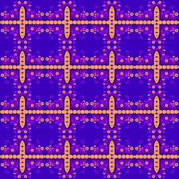 Seamless vector pattern. background texture in geometric ornamental style. Illustrazione stock