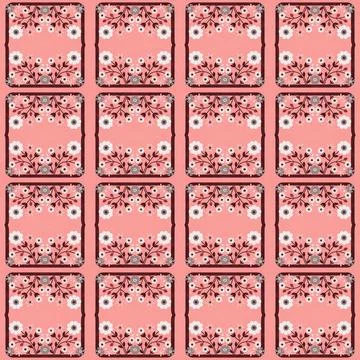 Seamless vector pattern. background texture in geometric ornamental style. Stock Illustration