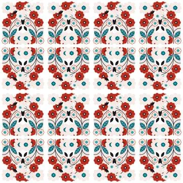 Seamless vector pattern. background texture in geometric ornamental style. Stock Illustration