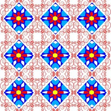 Seamless vector pattern. background texture in geometric ornamental style. Stock Illustration