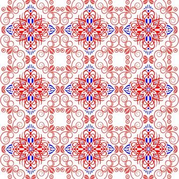 Seamless vector pattern. background texture in geometric ornamental style. Stock Illustration