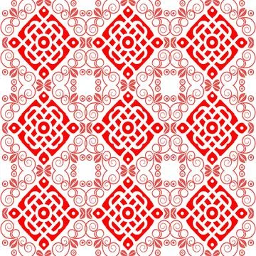 Seamless vector pattern. background texture in geometric ornamental style. Stock Illustration