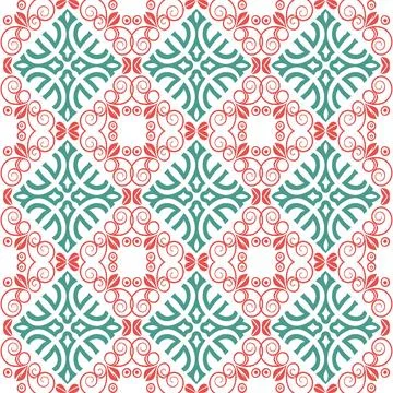 Seamless vector pattern. background texture in geometric ornamental style. Stock-Illustration