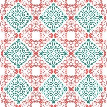 Seamless vector pattern. background texture in geometric ornamental style. Stock Illustration