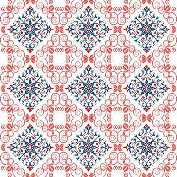 Seamless vector pattern. background texture in geometric ornamental style. Illustrazione stock