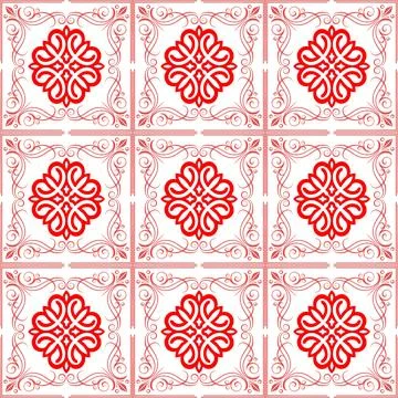 Seamless vector pattern. background texture in geometric ornamental style. Stock Illustration