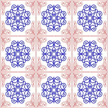 Seamless vector pattern. background texture in geometric ornamental style. Stock Illustration