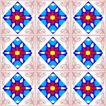 Seamless vector pattern. background texture in geometric ornamental style. Stock Illustration