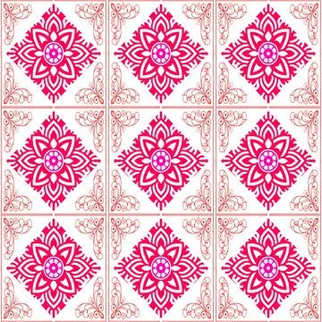 Seamless vector pattern. background texture in geometric ornamental style. Illustrazione stock