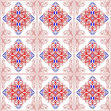 Seamless vector pattern. background texture in geometric ornamental style. Stock Illustration