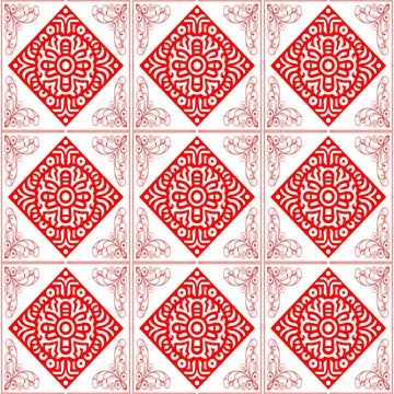 Seamless vector pattern. background texture in geometric ornamental style. Stock Illustration