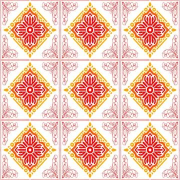 Seamless vector pattern. background texture in geometric ornamental style. Stock Illustration