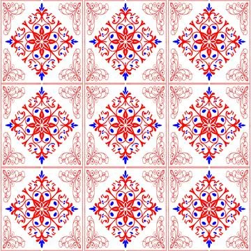 Seamless vector pattern. background texture in geometric ornamental style. Stock Illustration