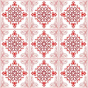 Seamless vector pattern. background texture in geometric ornamental style. Stock Illustration