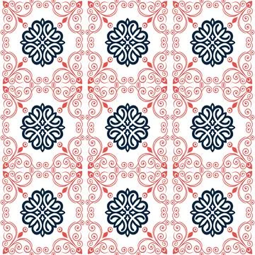 Seamless vector pattern. background texture in geometric ornamental style. Stock Illustration