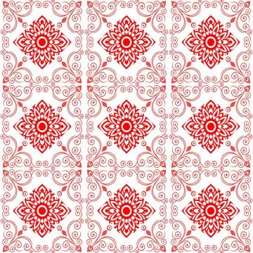 Seamless vector pattern. background texture in geometric ornamental style. Stock Illustration