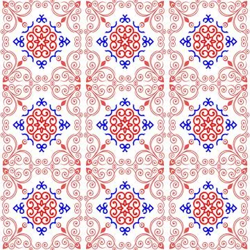 Seamless vector pattern. background texture in geometric ornamental style. Stock Illustration