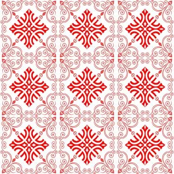 Seamless vector pattern. background texture in geometric ornamental style. Stock Illustration