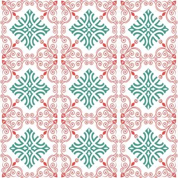 Seamless vector pattern. background texture in geometric ornamental style. Stock Illustration