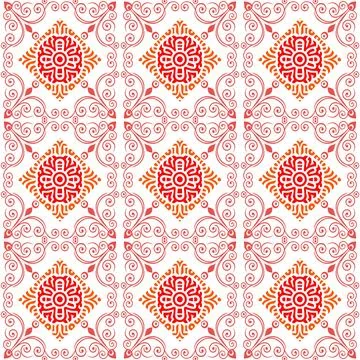 Seamless vector pattern. background texture in geometric ornamental style. Stock Illustration