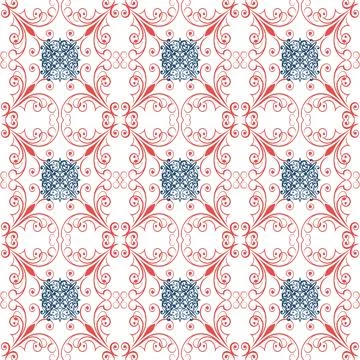Seamless vector pattern. background texture in geometric ornamental style. Stock Illustration