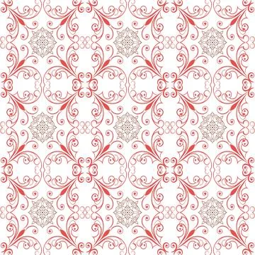 Seamless vector pattern. background texture in geometric ornamental style. Stock Illustration