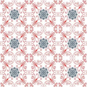 Seamless vector pattern. background texture in geometric ornamental style. Stock Illustration