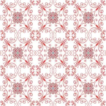 Seamless vector pattern. background texture in geometric ornamental style. Stock Illustration