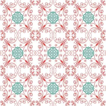Seamless vector pattern. background texture in geometric ornamental style. Stock Illustration