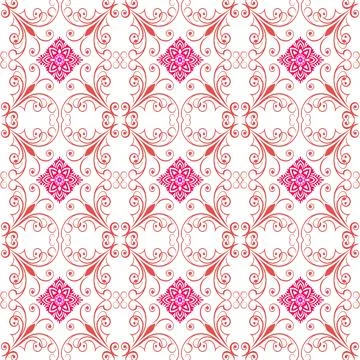 Seamless vector pattern. background texture in geometric ornamental style. Stock Illustration
