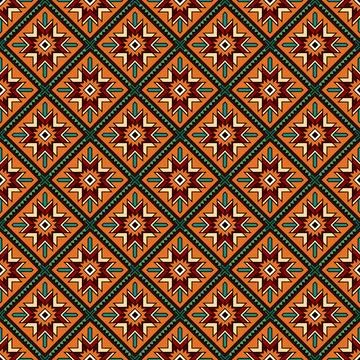 Seamless vector pattern. background texture in geometric ornamental style. Stock Illustration