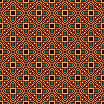 Seamless vector pattern. background texture in geometric ornamental style. Stock Illustration