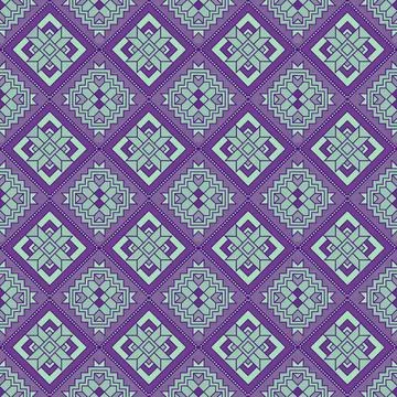 Seamless vector pattern. background texture in geometric ornamental style. Stock Illustration