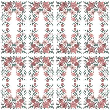Seamless vector pattern. background texture in geometric ornamental style. Stock Illustration