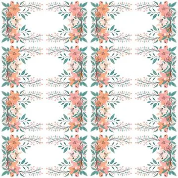 Seamless vector pattern. background texture in geometric ornamental style. Stock Illustration